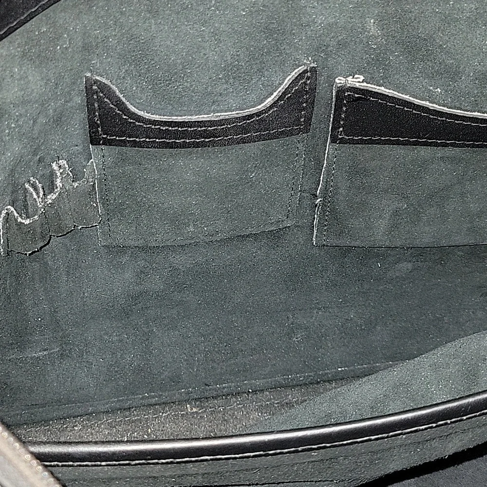 Vintage Hartmann Black Leather Briefcase